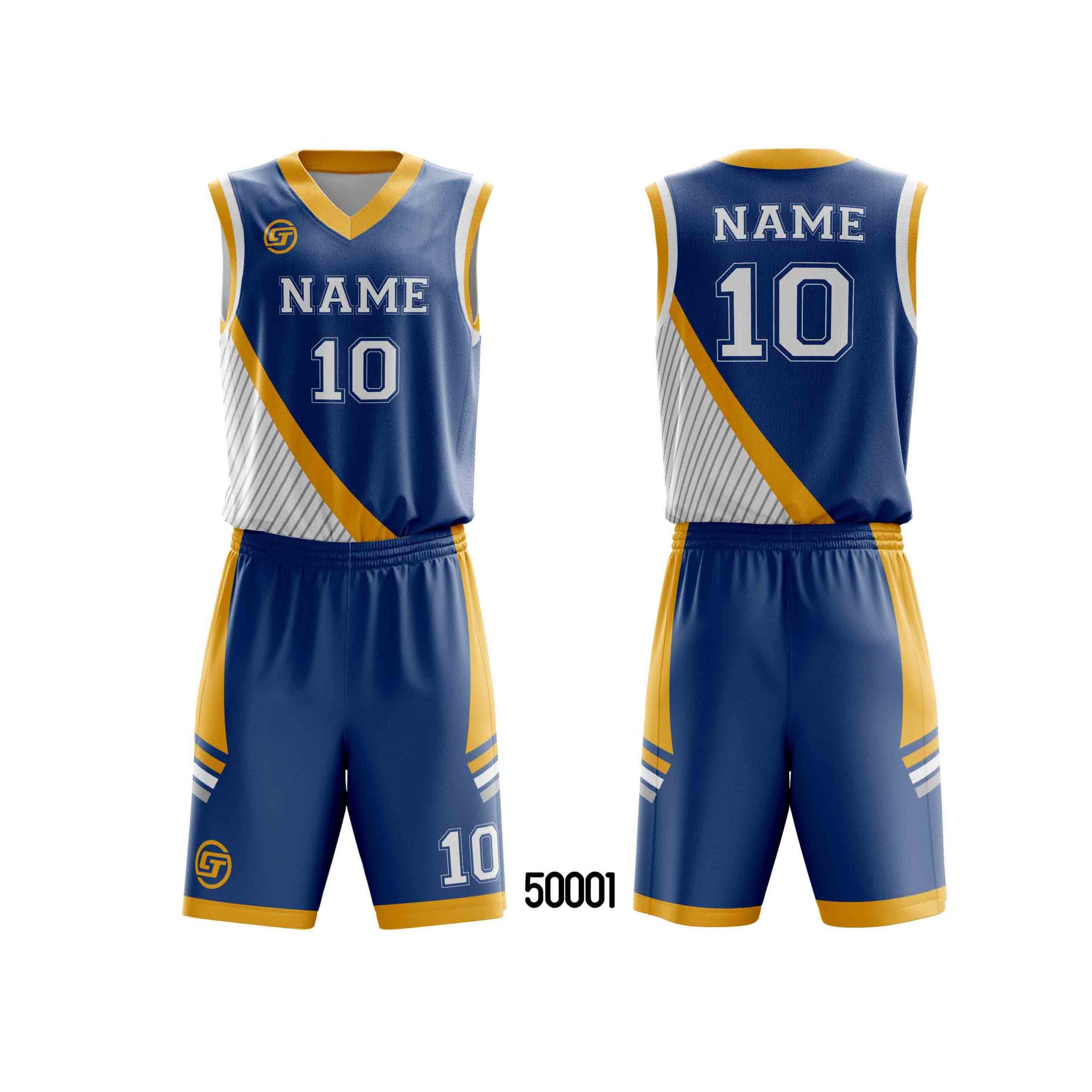Customized Sublimation Basketball Uniform - Image 2
